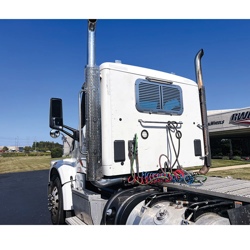 Peterbilt, Kenworth Stainless Steel Rear Window Guards - Image 3