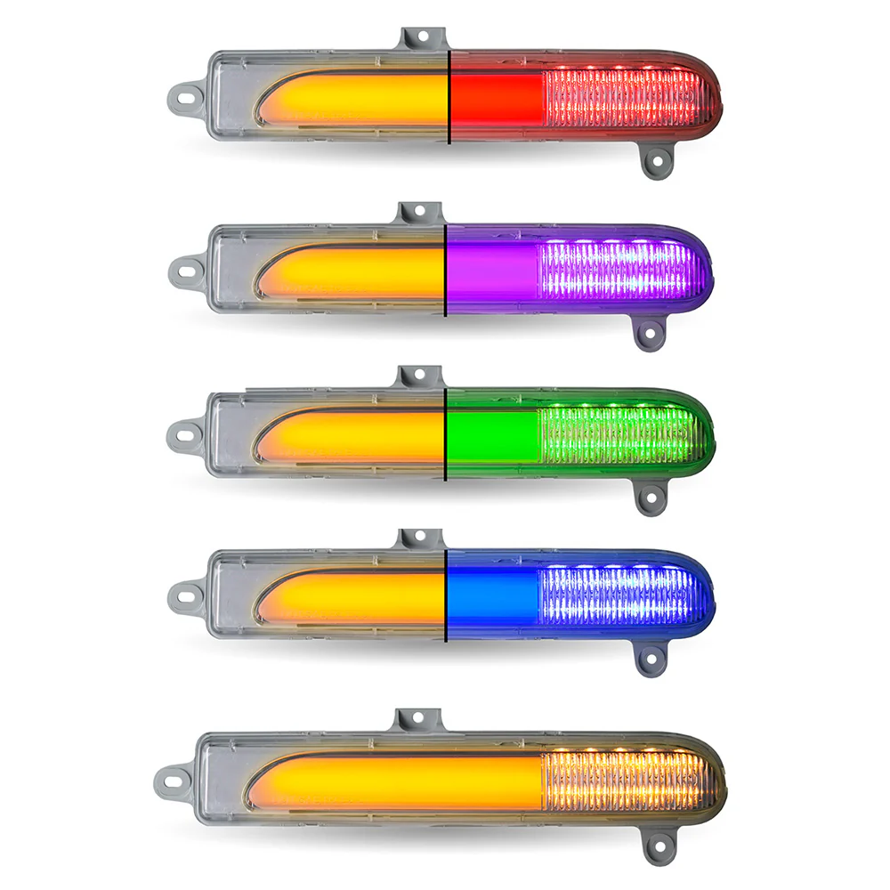 Peterbilt LED Sequential Dual Revolution Headlight Turn Signals