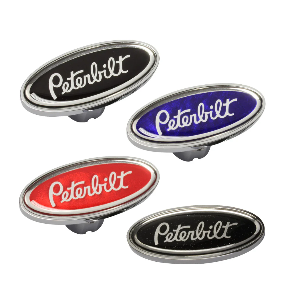 Peterbilt Logo Shaped Tractor & Trailer Air Valve Knobs