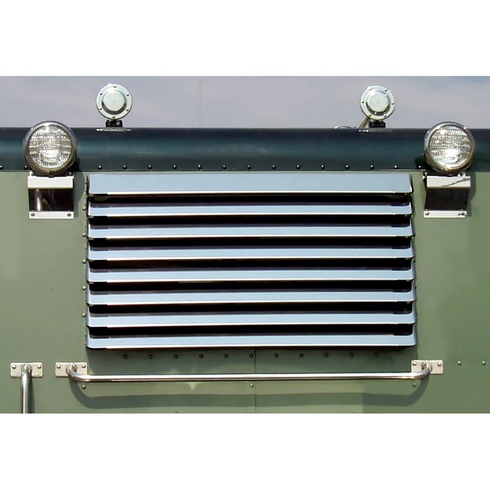 Peterbilt Louver Style Rear Truck Window Shades