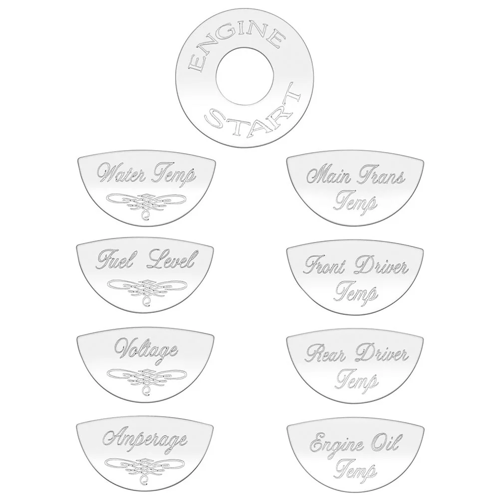 Peterbilt Master Pack B Gauge Label Emblems