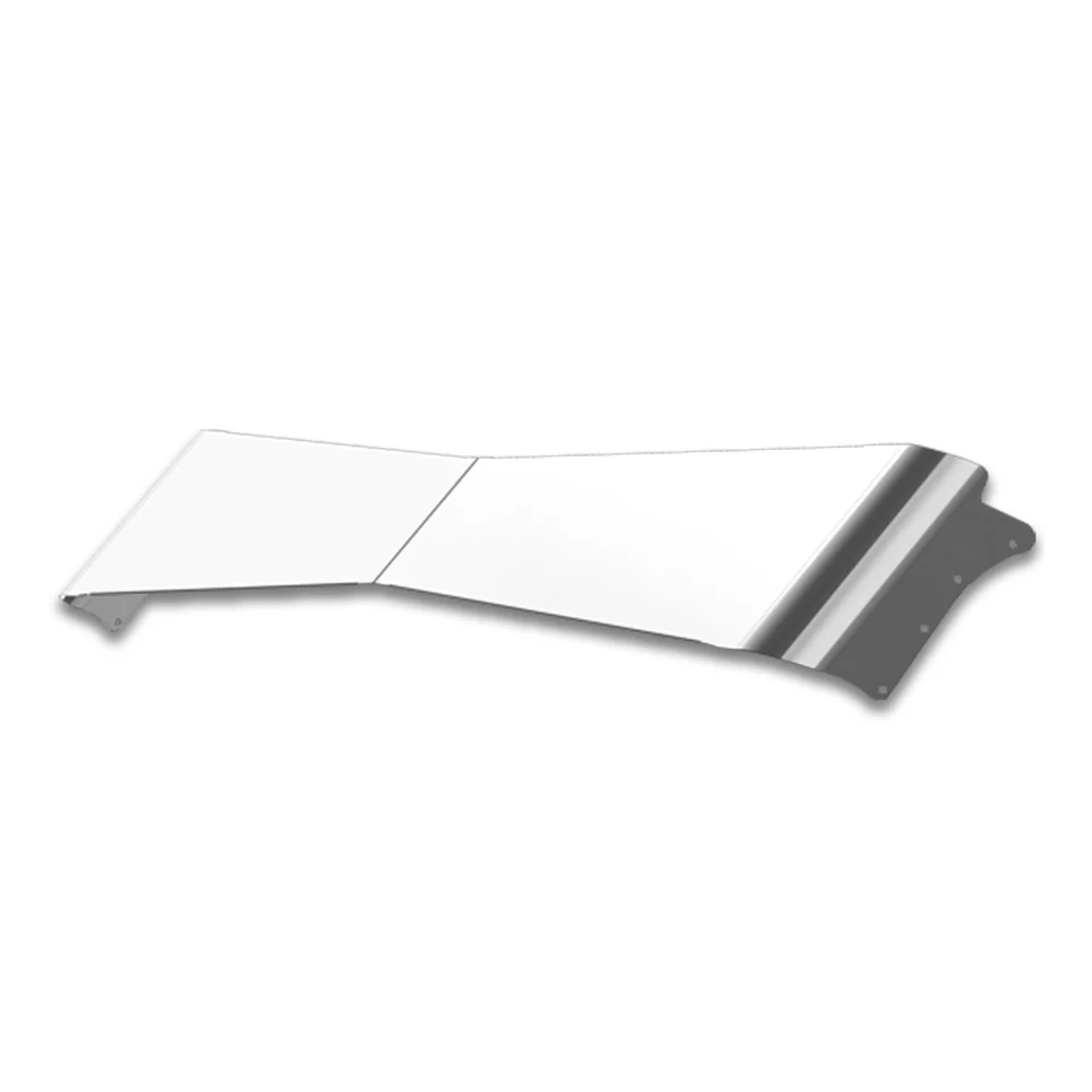 Peterbilt Multi-Fit 13"-10" Contender Bow-Tie Visor