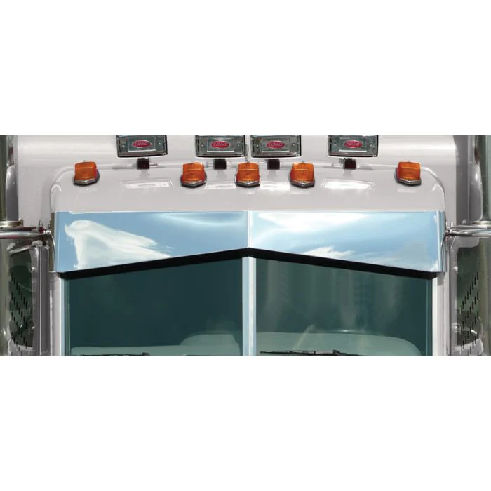 Peterbilt Non Sanded Darwin 10.5" to 6" Un-Tie Visor