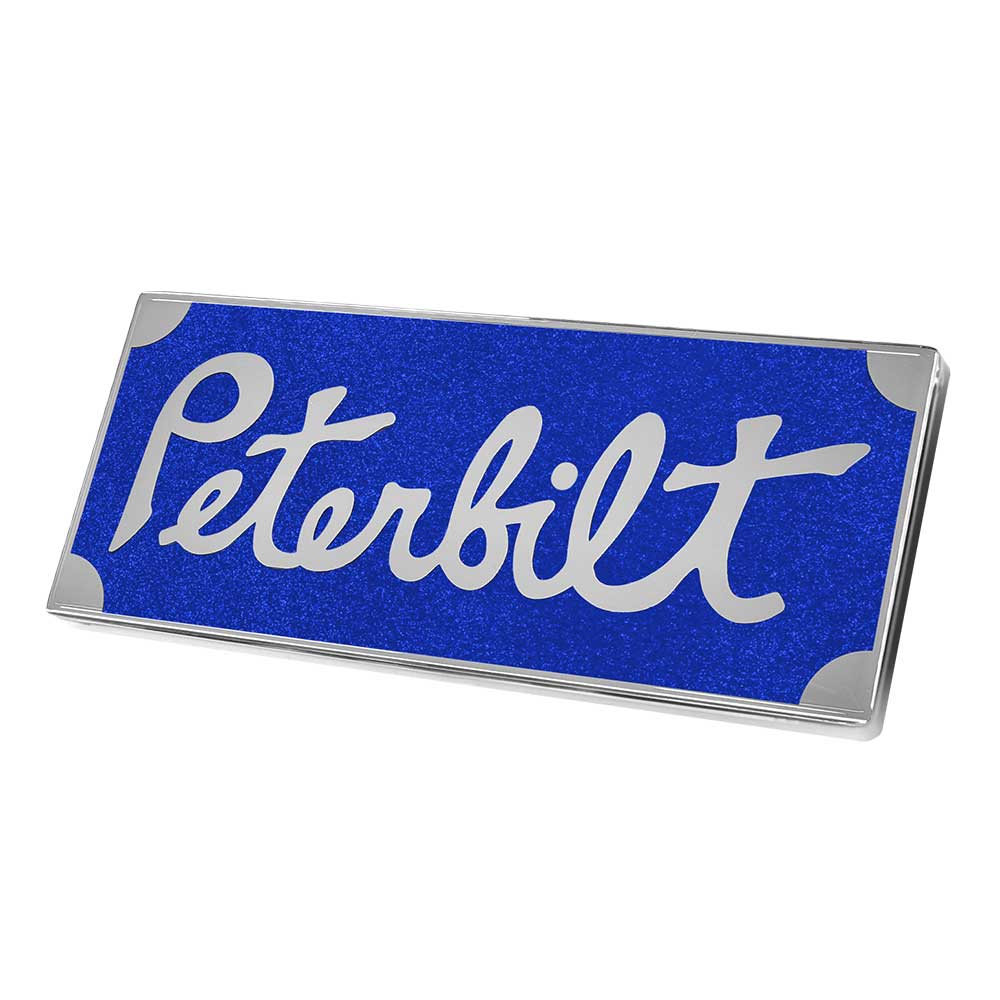 Peterbilt Old Style Rectangle Emblem - Image 2
