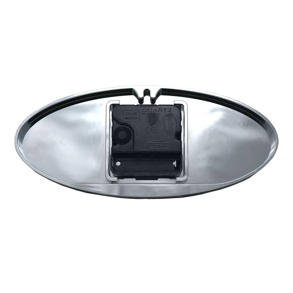 Peterbilt Oval Chrome Aluminum Clock - Image 7