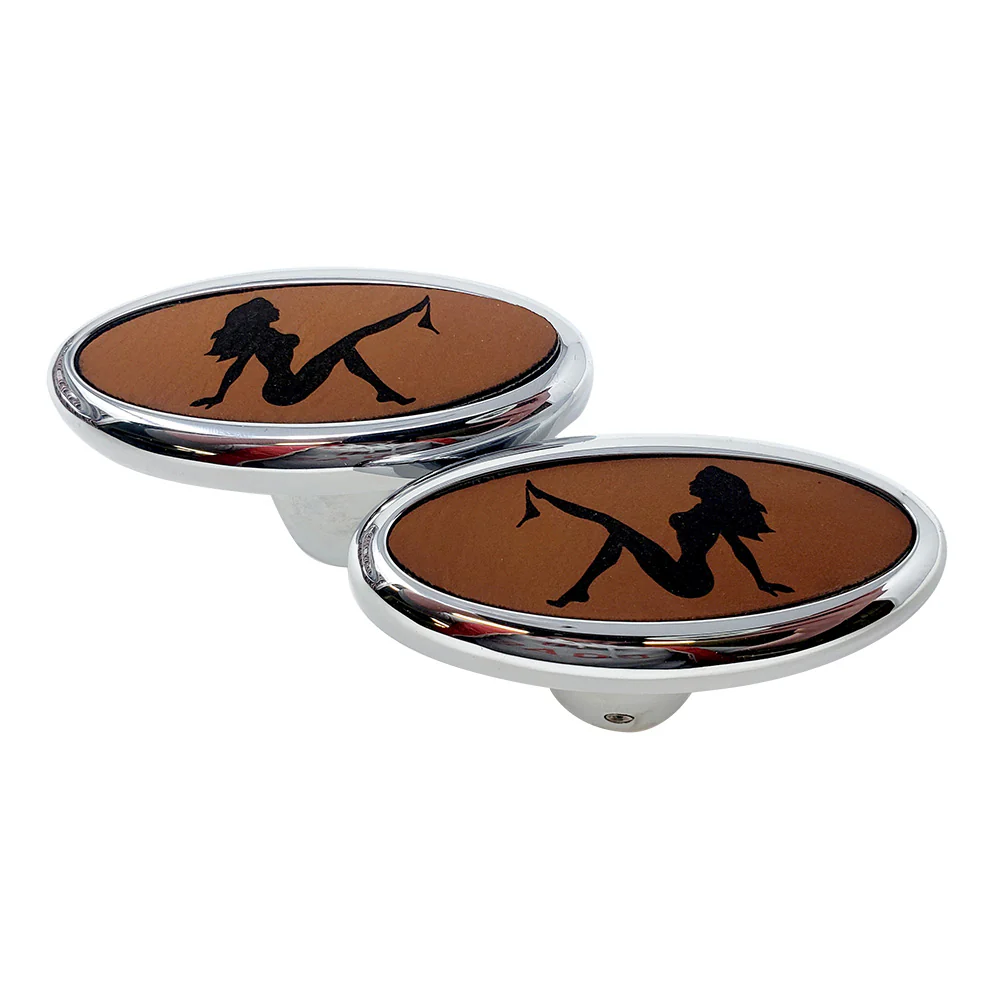 Peterbilt Oval Sitting Lady Tractor/Trailer Knobs - Image 2