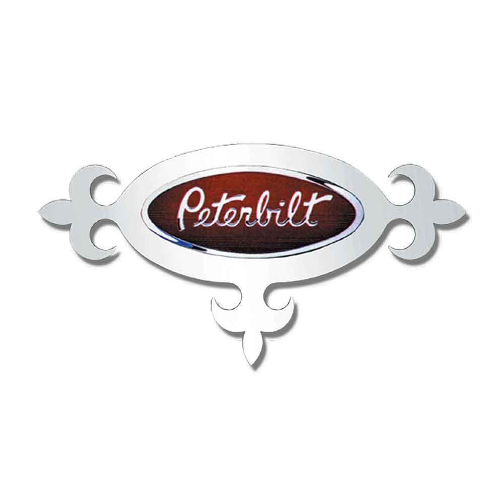 Peterbilt Oval with Spades Emblem Accent