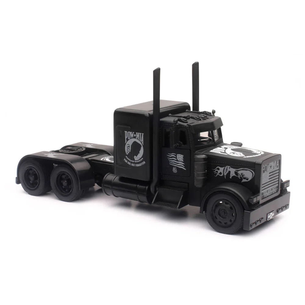 Peterbilt POW MIA Black Out Truck