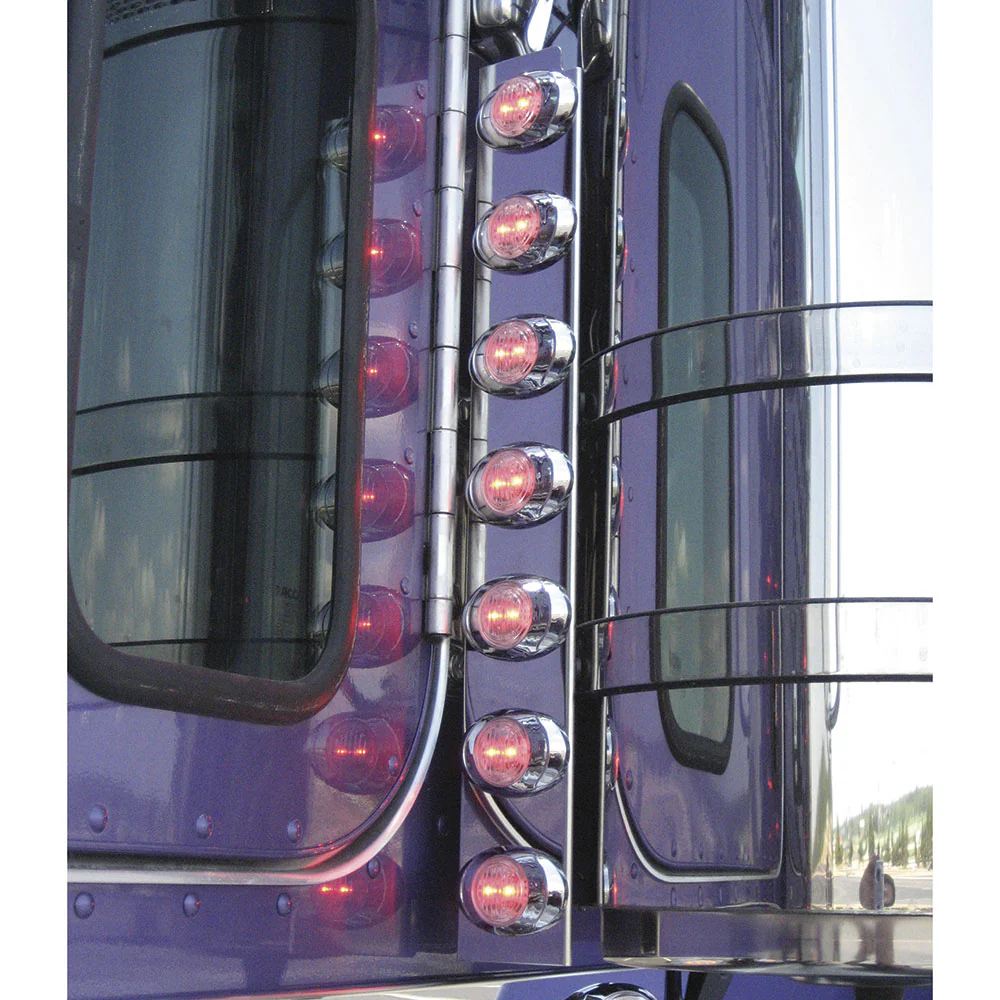Peterbilt Rear Air Cleaner Magnum 3 LED Light Bars - Image 3