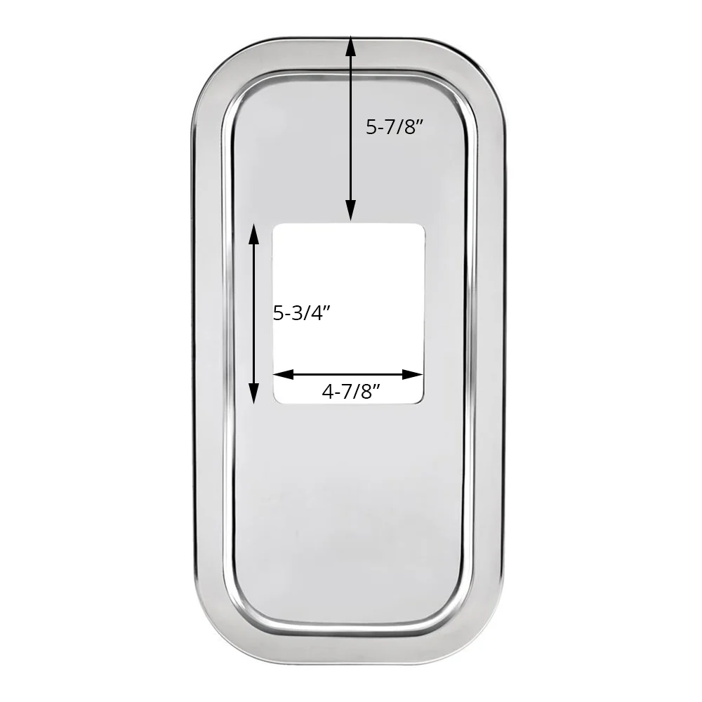 Peterbilt Shift Plate Cover 5 3/4" x 4 7/8" - Image 3