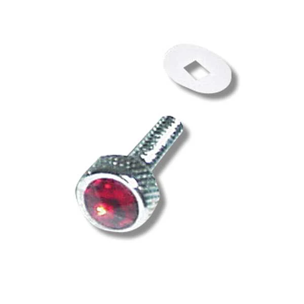 Peterbilt Small Dash Screws with Red Jewel 22PK