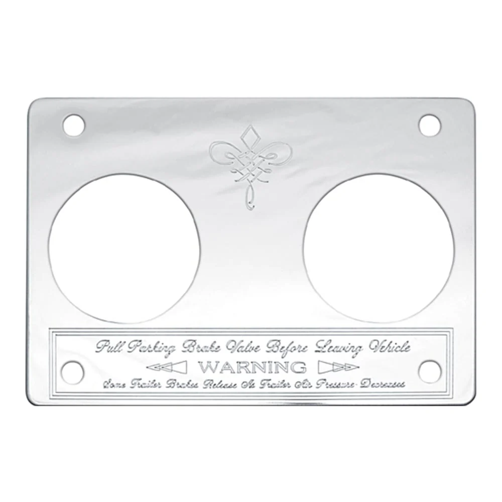 Peterbilt Small Parking Brake Statement Plate