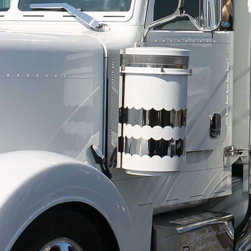 Peterbilt Spider Stainless Steel Straps for Air Cleaners