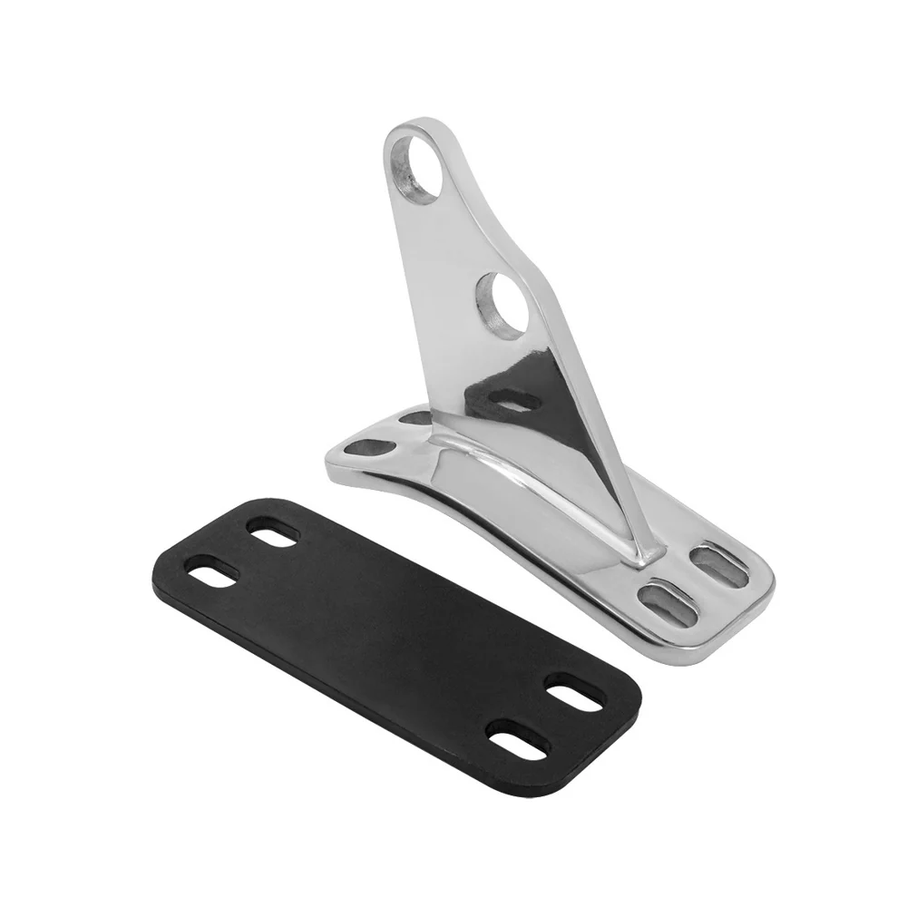 Peterbilt Stainless Steel Angled Exhaust Bracket - Image 3