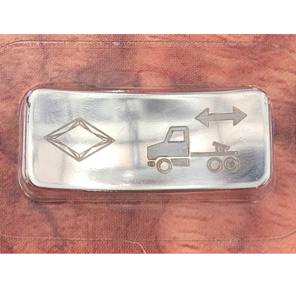 Peterbilt Stainless Steel Rocker Switch Cover - Image 4
