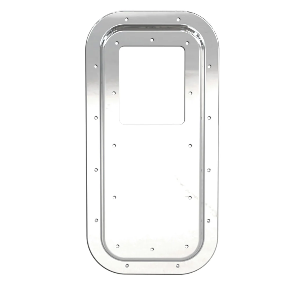 Peterbilt Taper Style Chrome Multi Fit Shifter Plate - Image 2