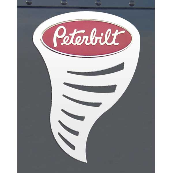 Peterbilt Whirlwind Logo Trim