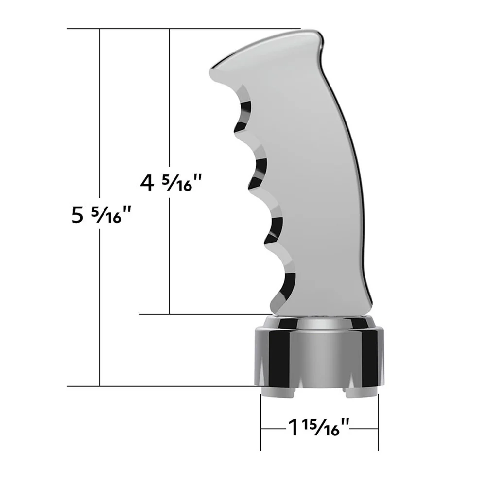 Pistol Grip Gearshift Knob with 9/10 Speed Adapter - Thread On - Image 6