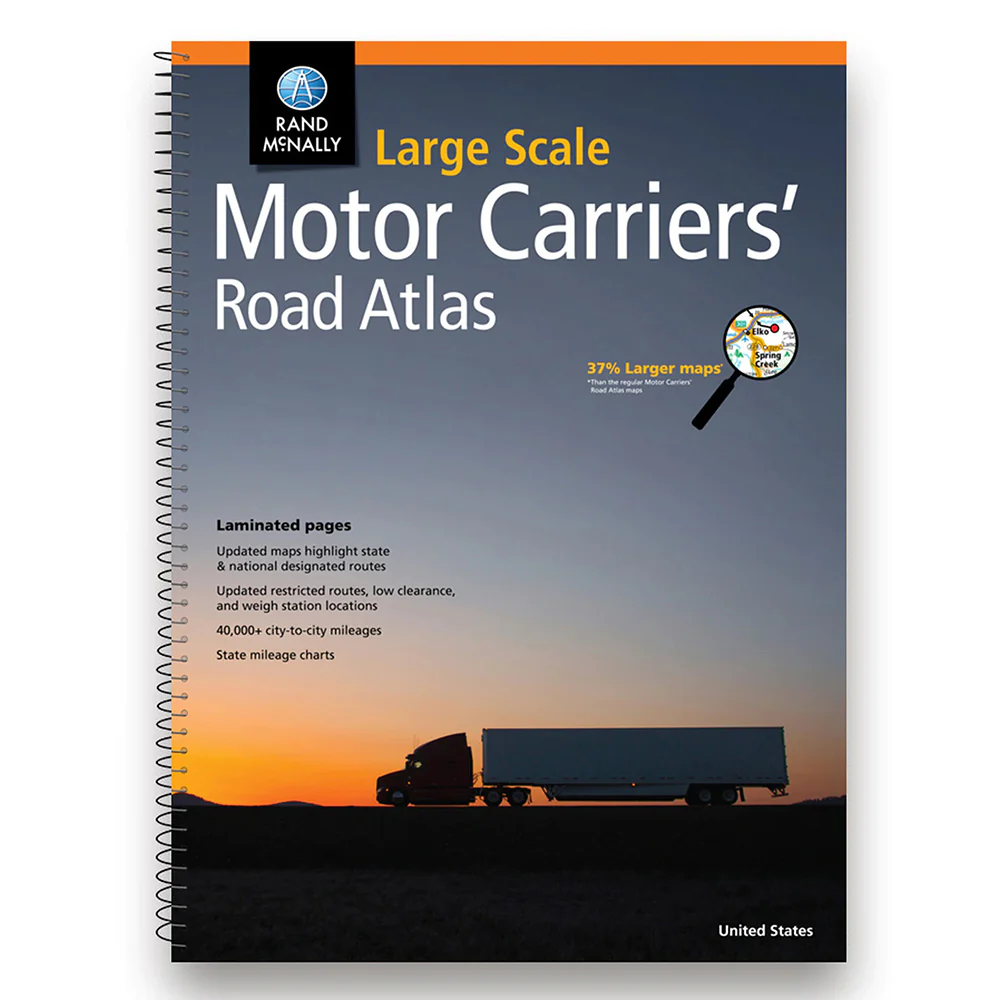 Rand McNally Large Scale Motor Carriers' Atlas