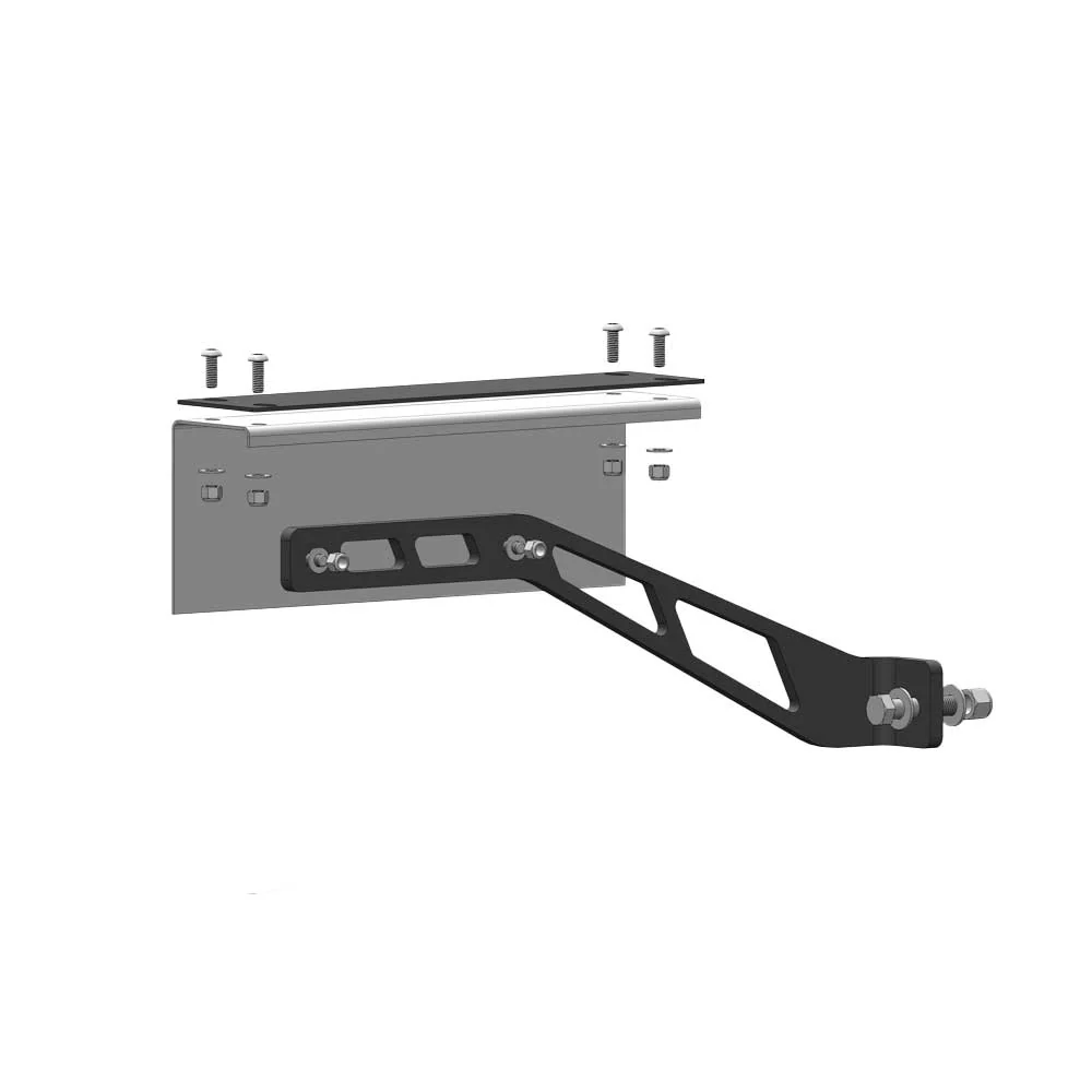 Rear and Center 1/2" Steel Fender Mount Brackets - Driver or Passenger - Image 3