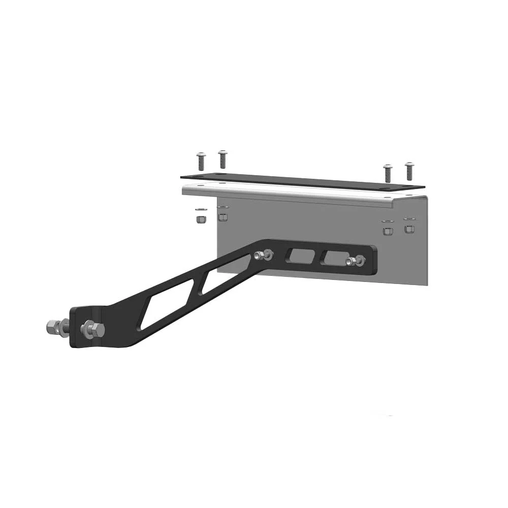 Rear and Center 1/2" Steel Fender Mount Brackets - Driver or Passenger - Image 4