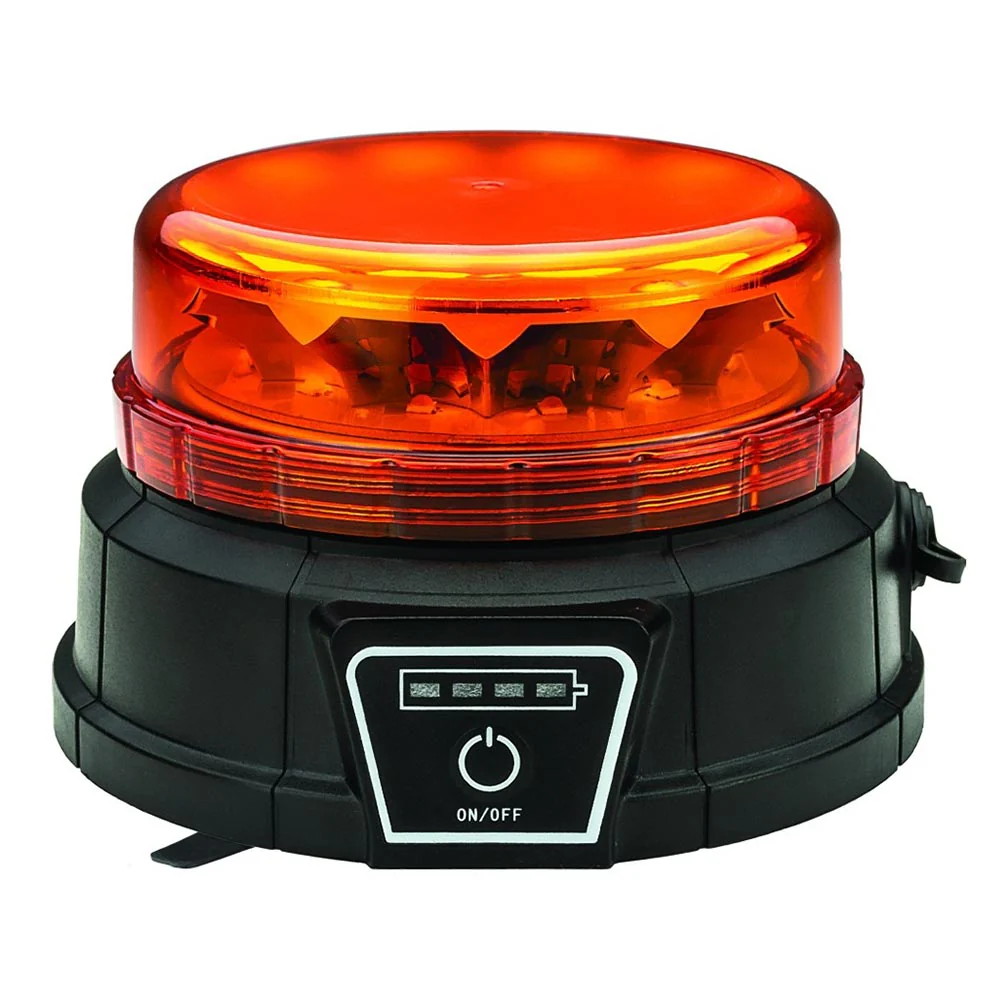 Rechargeable Beacon LED Warning Light with Remote Control