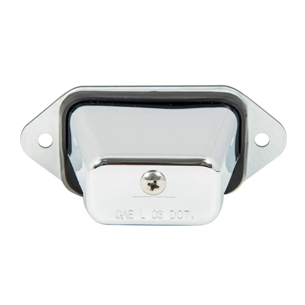 Rectangular 2 LED License Light, Screw Mounted - Image 3