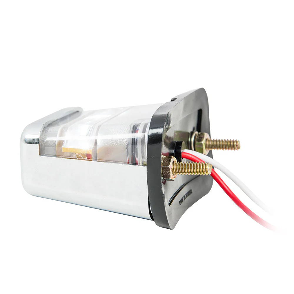 Rectangular 2 LED License Light, Stud Mounted - Image 3