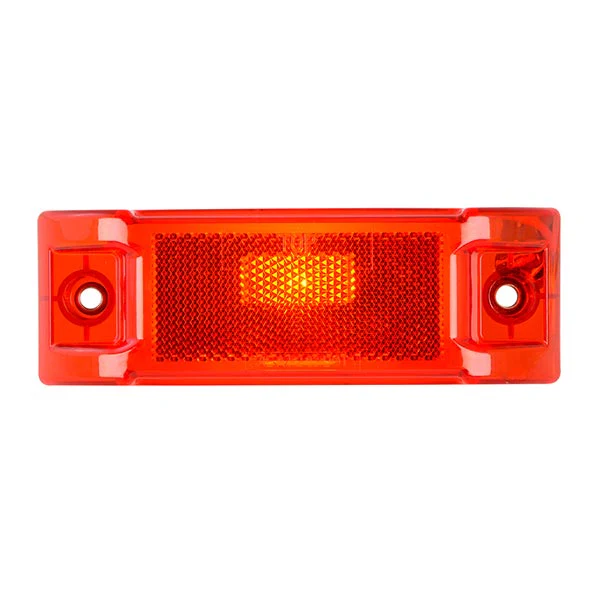 Rectangular Sealed Marker Light with Reflector Lens - Image 3
