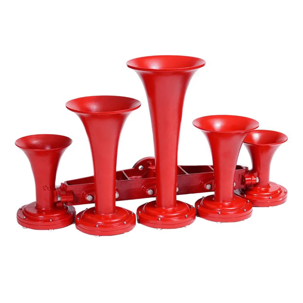 Red 5 Trumpet Train Horn - Image 2