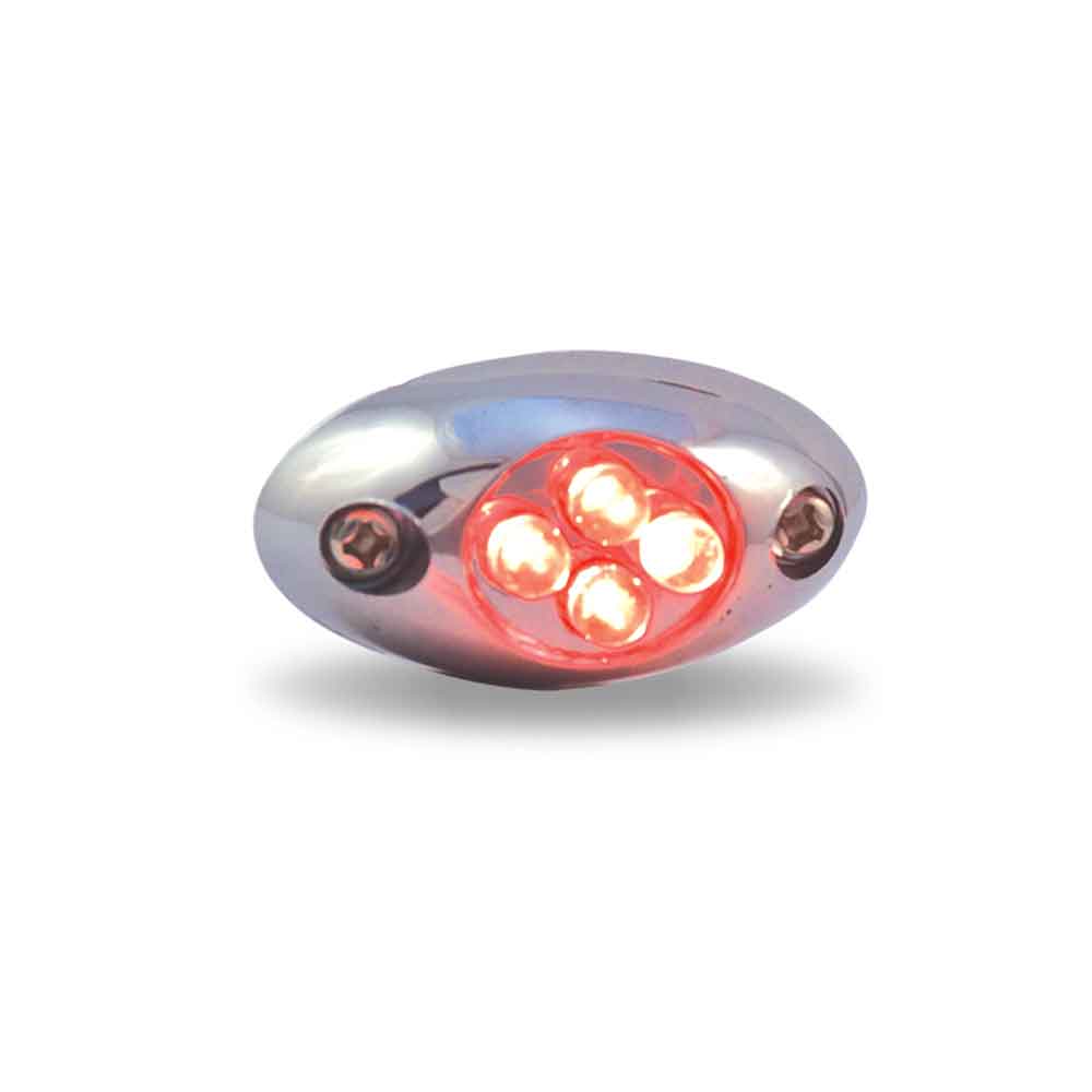 Red Courtesy LED Light with 4 Diodes