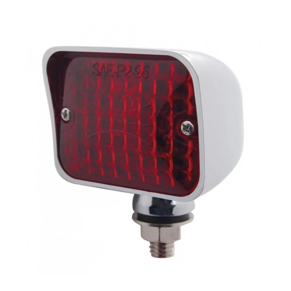 Red Large Rectangular Rod Incandescent Light
