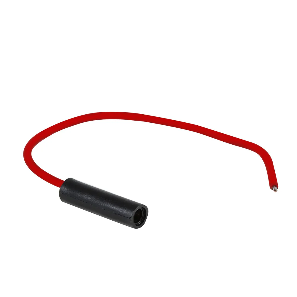 Red Single Wire .180 Female Bullet Plug