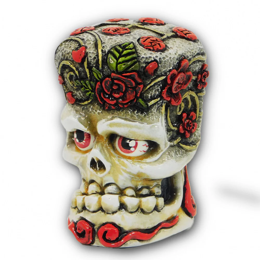 Red Sugar Shifty Skull Shifter Knob