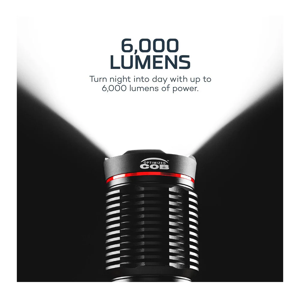 REDLINE 6K Rechargeable LED Flashlight and Power Bank - Image 3