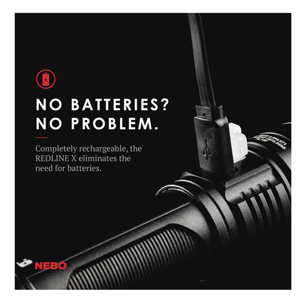 REDLINE X Rechargeable LED Flashlight - Image 3