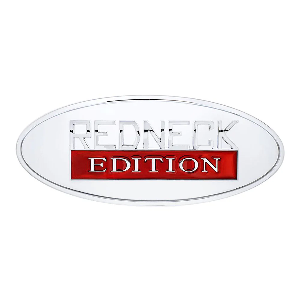 Redneck Edition Oval Accent Emblem