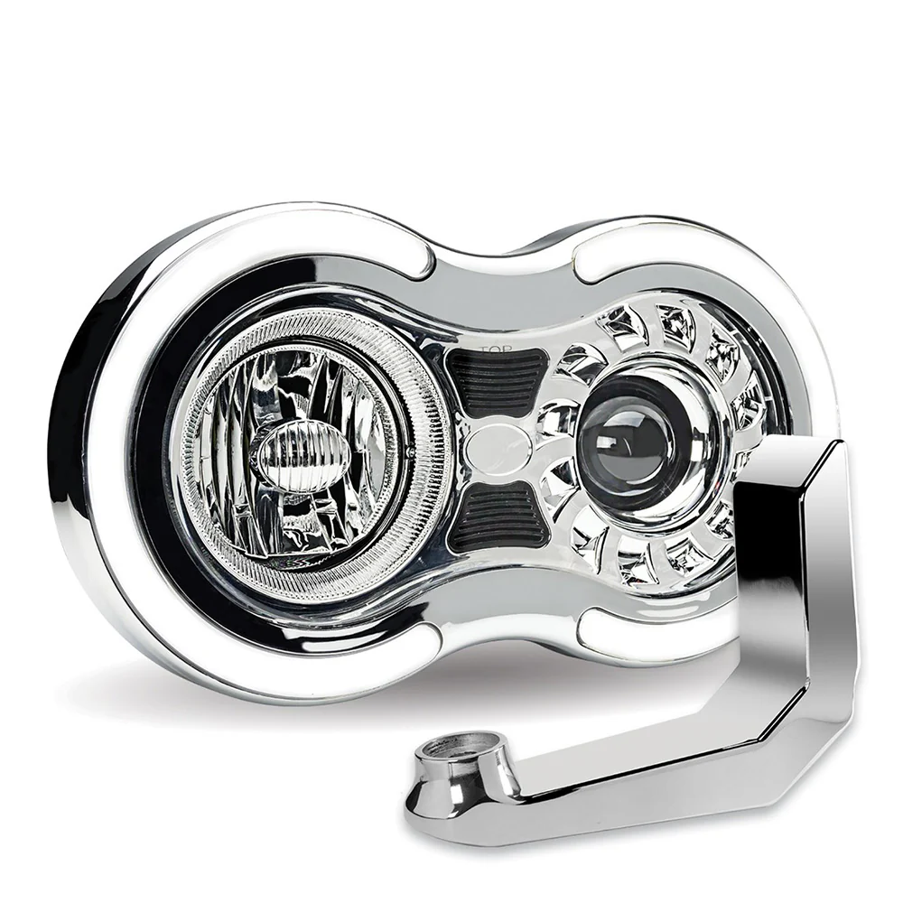 Retro LED Headlight with Bracket - Image 2