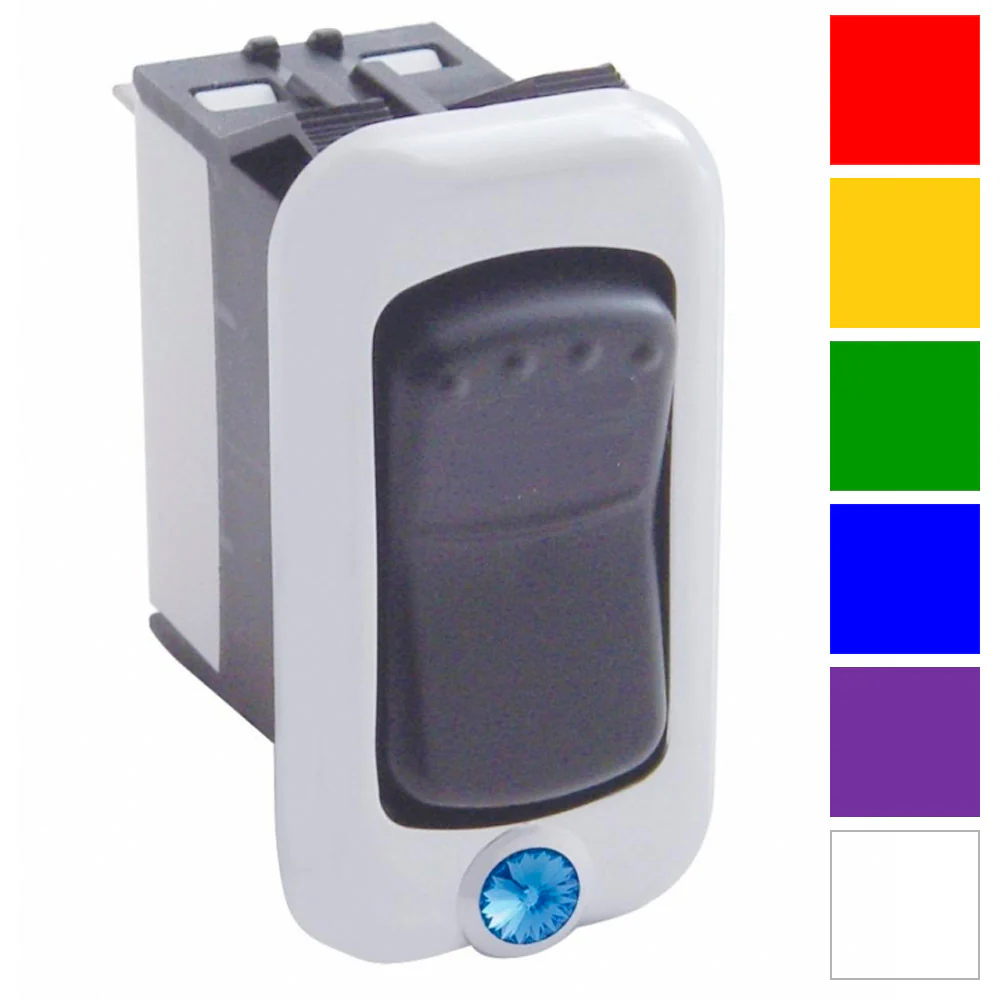 Rocker Switch Trim with Jewel - Image 2