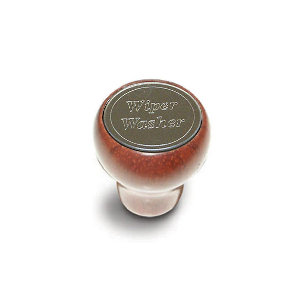 Rosewood Wiper/Washer Dash Knob