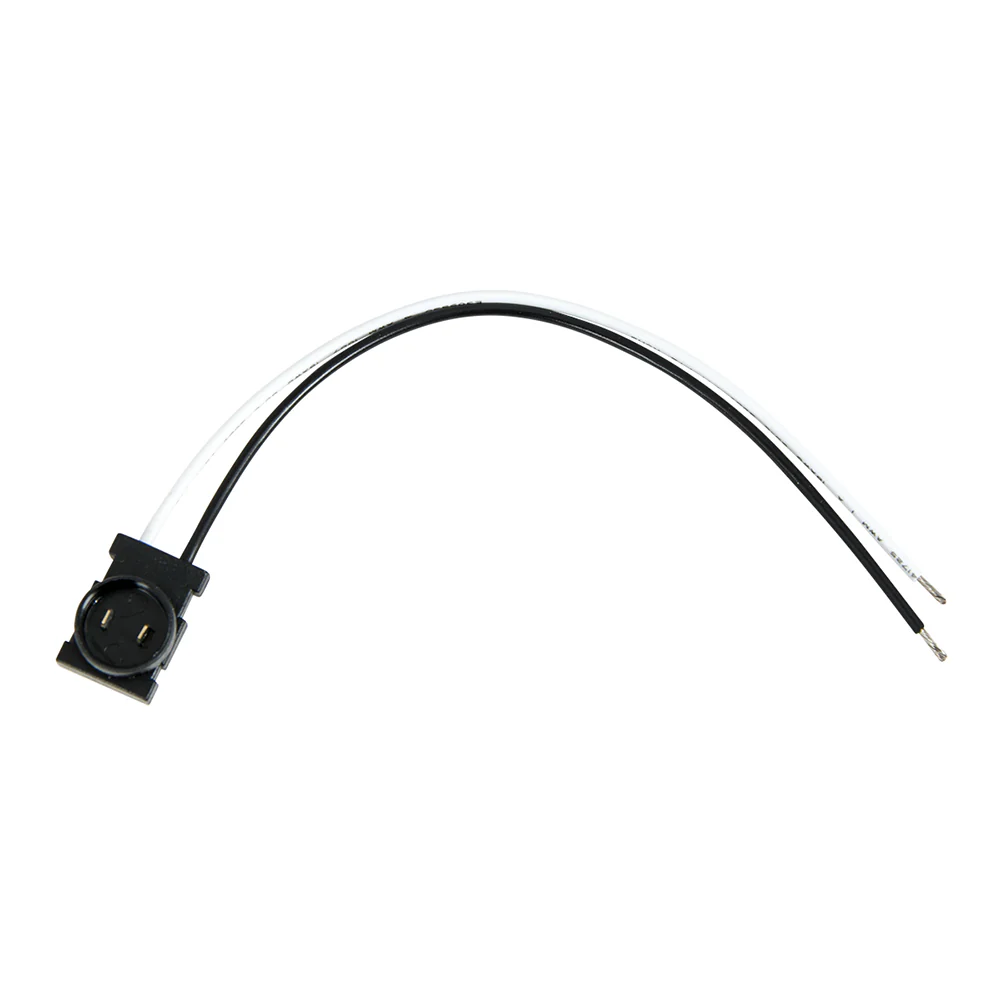 Round 2-Pin Plug to 2 Wire Converter