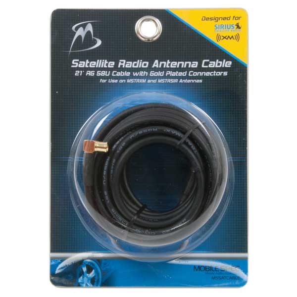 Satellite Radio Antenna Coax Cable 21'