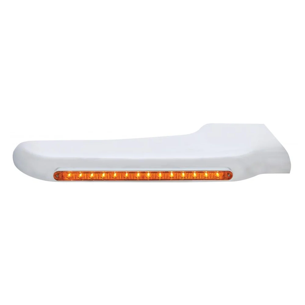 Sequential 14 Amber LED Peterbilt 388, 389 Front Fender Cover - Image 5