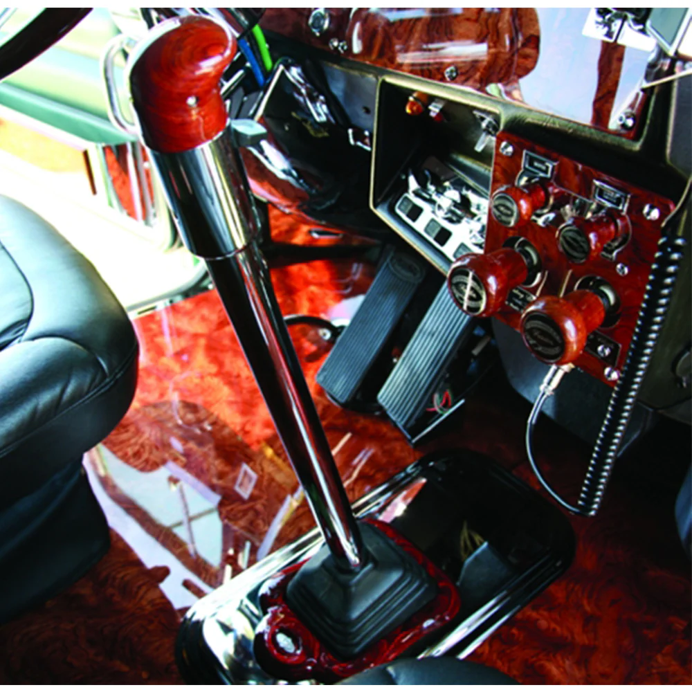 Shift Lever Cover Assembly Kit with Gearshift Knob 18" Sleeve - Image 3