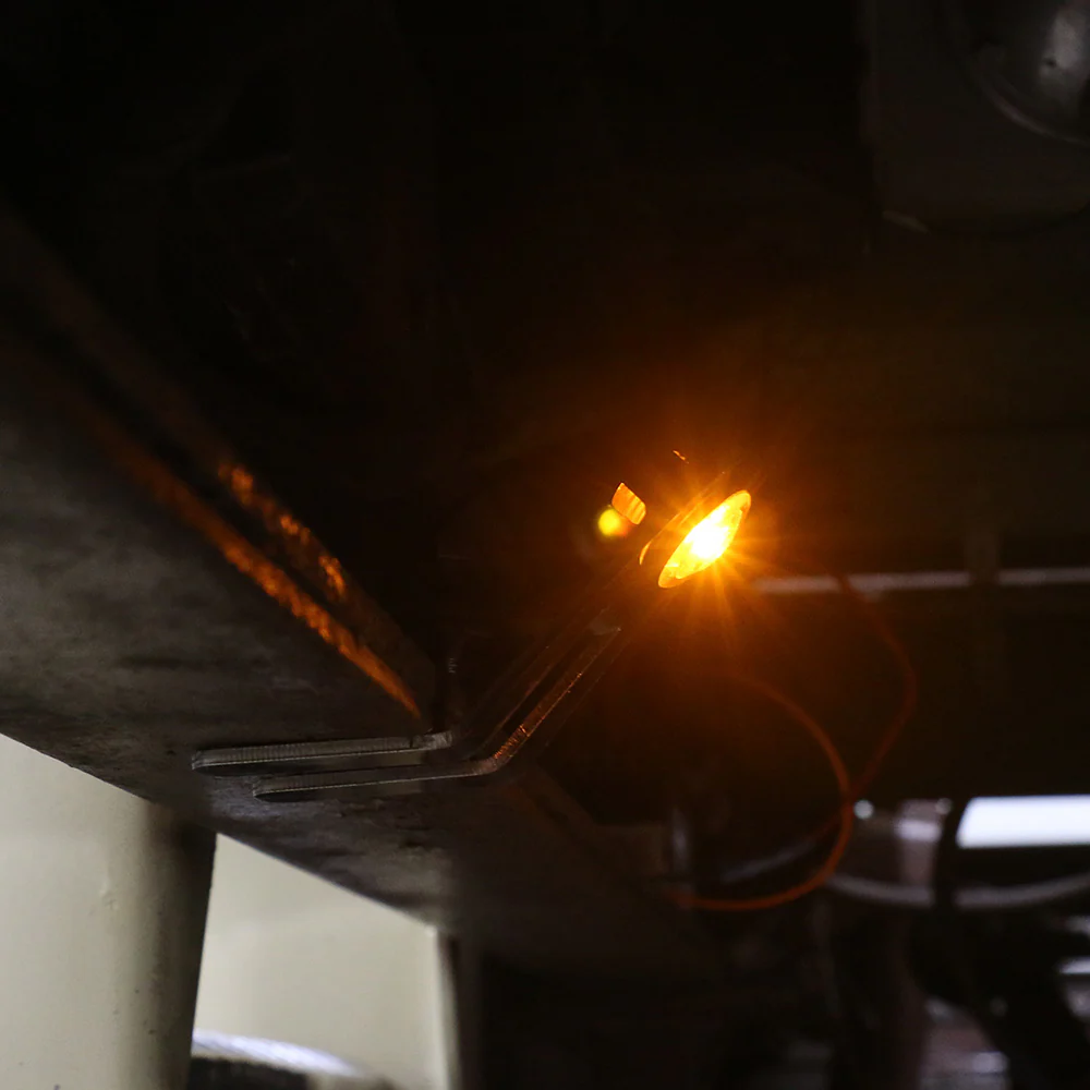 Singular Amber Bullseye LED Light Underframe Nova Bracket - Image 2