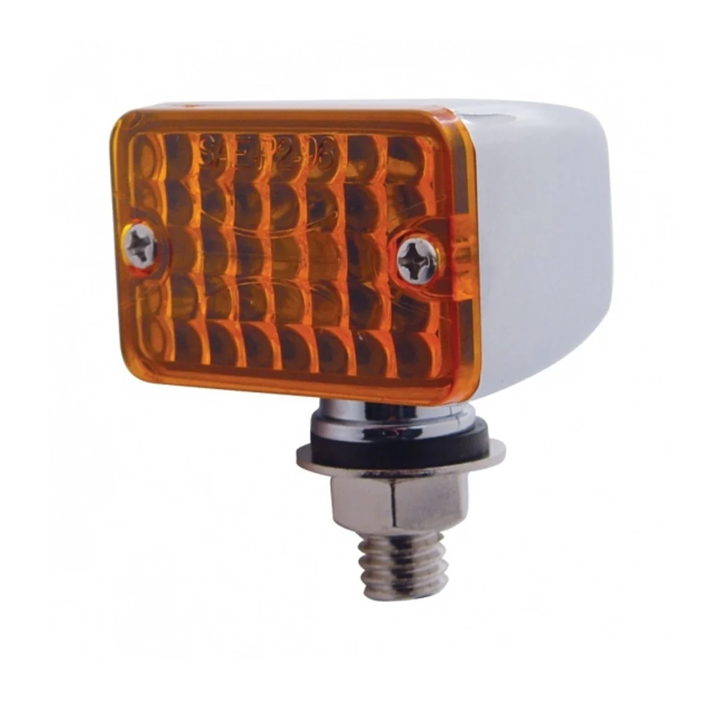 Small Rectangular Rod Incandescent Amber Light