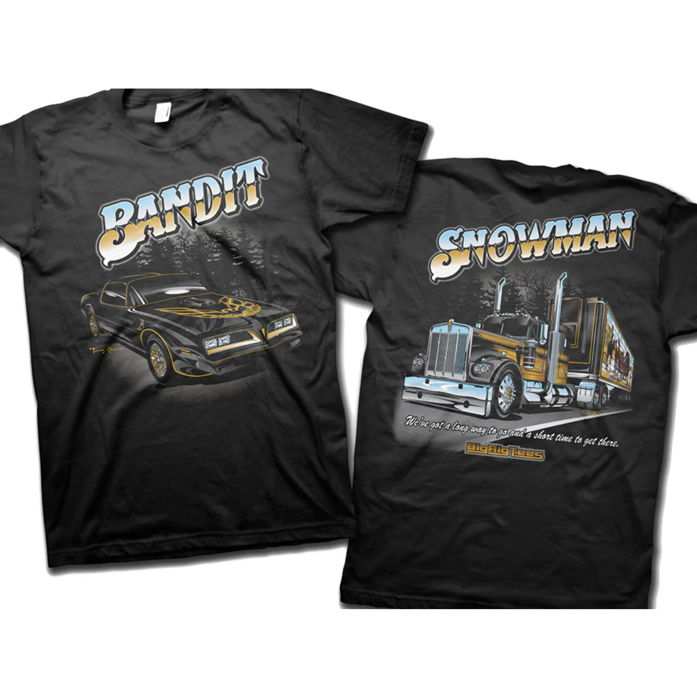 Smokey and the Bandit Snowman T-shirt - Image 12