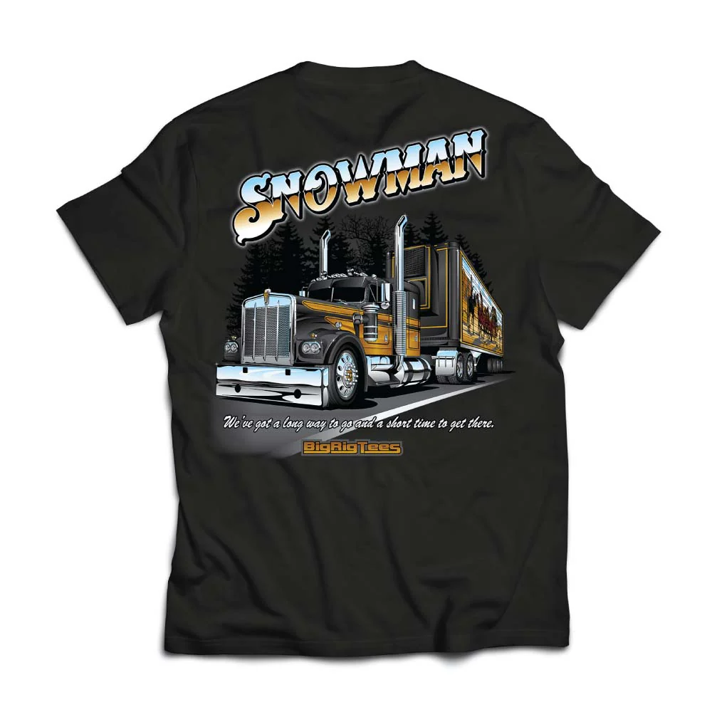 Smokey and the Bandit Snowman T-shirt - Image 2