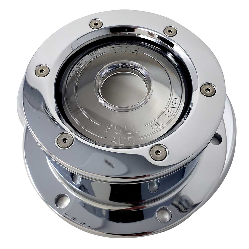 Smooth Front Cap Oil Cap Cover with Window