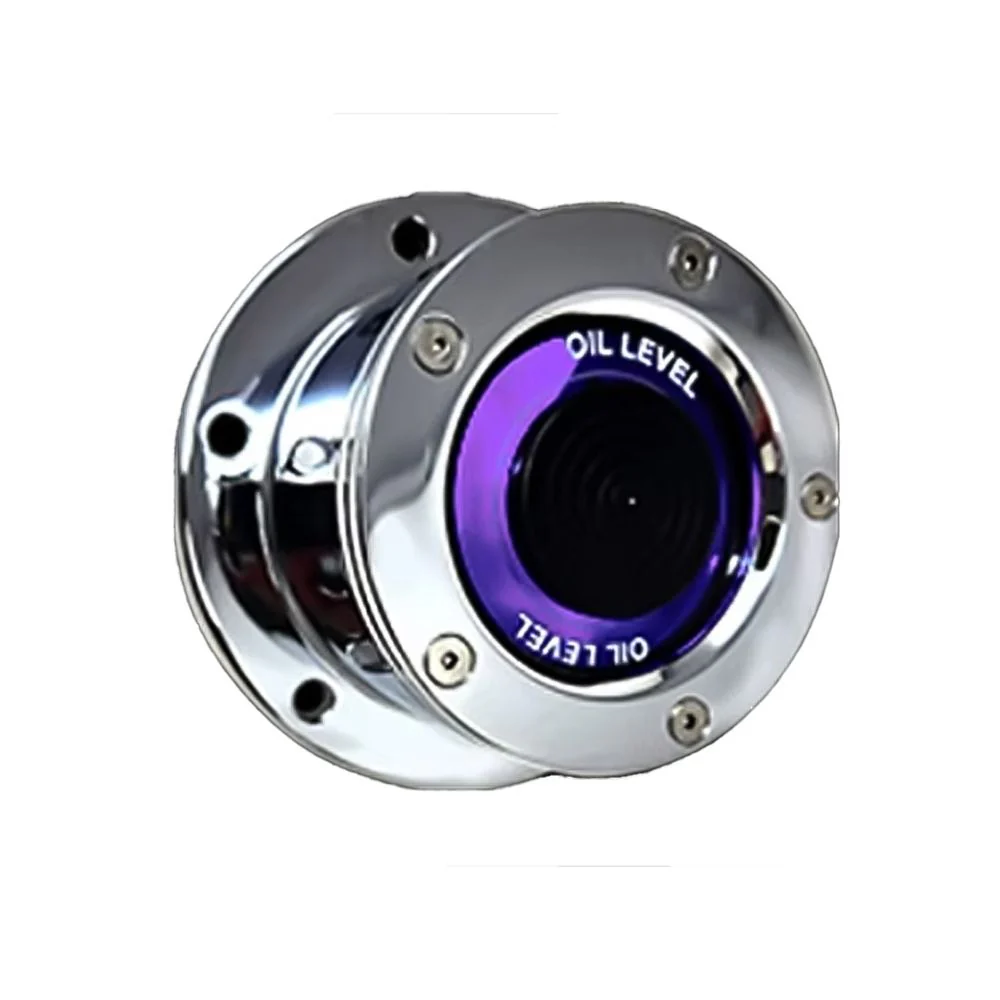 Smooth Front Cap Oil Cap Cover with Window for 5-1/2" Bolt Pattern - Image 7